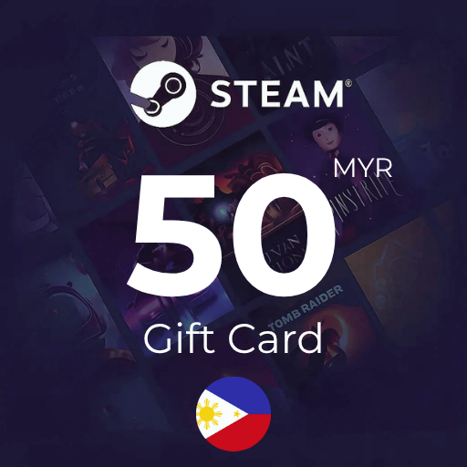 گیفت کارت استیم 50 رینگیت مالزی - Steam Malaysia 50 MYR