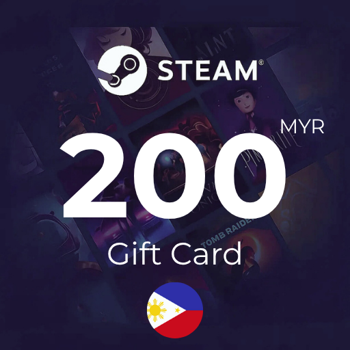 گیفت کارت استیم 200 رینگیت مالزی - Steam Malaysia 200 MYR