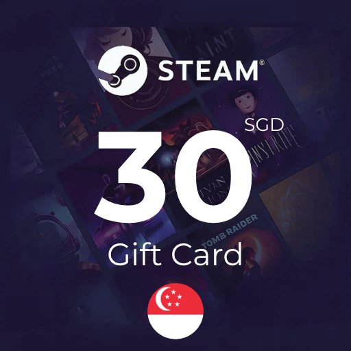 گیفت کارت استیم 30 دلاری سنگاپور - Steam Singapore 30 SGD