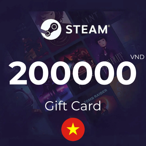 گیفت کارت استیم 200,000 دانگ ویتنام - Steam Vietnam 200,000 VND