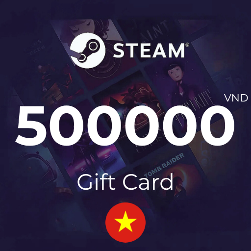 گیفت کارت استیم 500,000 دانگ ویتنام - Steam Vietnam 500,000 VND