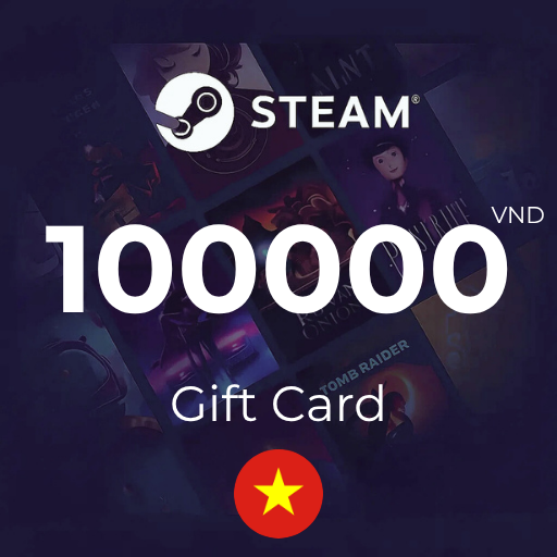 گیفت کارت استیم 100,000 دانگ ویتنام - Steam Vietnam 100,000 VND