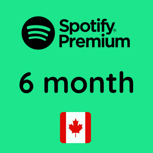 گیفت کارت اسپاتیفای 6 ماهه کانادا - Spotify Gift Card 6M Canada