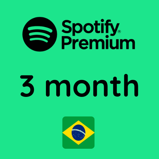 گیفت کارت اسپاتیفای 3 ماهه برزیل - Spotify Gift Card 3M Brazil