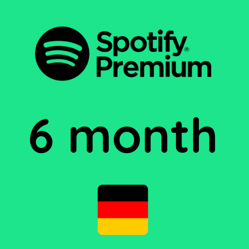 گیفت کارت اسپاتیفای 6 ماهه آلمان - Spotify Gift Card 6M Germany