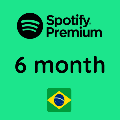 گیفت کارت اسپاتیفای 6 ماهه برزیل - Spotify Gift Card 6M Brazil