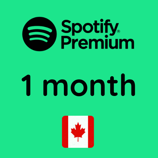 گیفت کارت اسپاتیفای 1 ماهه کانادا - Spotify Gift Card 1M Canada
