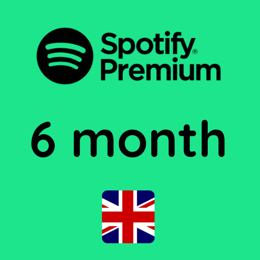 گیفت کارت اسپاتیفای 6 ماهه انگلستان - Spotify Gift Card 6M UK