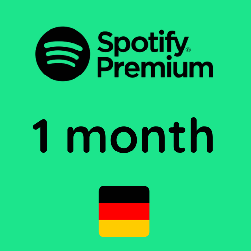 گیفت کارت اسپاتیفای 1 ماهه آلمان - Spotify Gift Card 1M Germany