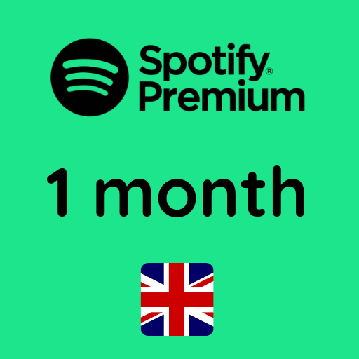 گیفت کارت اسپاتیفای 1 ماهه انگلستان - Spotify Gift Card 1M UK