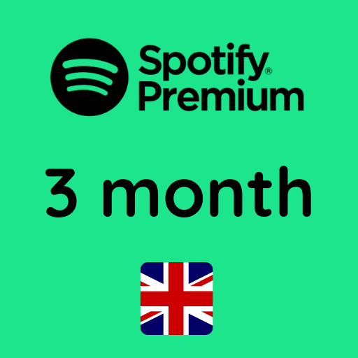 گیفت کارت اسپاتیفای 3 ماهه انگلستان - Spotify Gift Card 3M UK