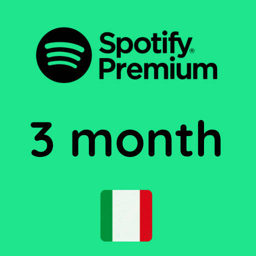 گیفت کارت اسپاتیفای 3 ماهه ایتالیا - Spotify Gift Card 3M Italy