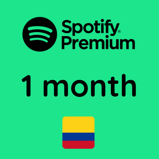 گیفت کارت اسپاتیفای 1 ماهه کلمبیا - Spotify Gift Card 1M Colombia