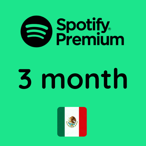 گیفت کارت اسپاتیفای 3 ماهه مکزیک - Spotify Gift Card 3M Mexico