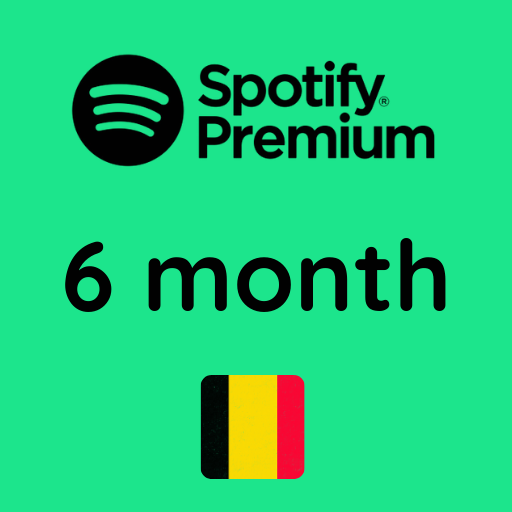 گیفت کارت اسپاتیفای 6 ماهه بلژیک - Spotify Gift Card 6M Belgium