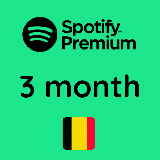 گیفت کارت اسپاتیفای 3 ماهه بلژیک - Spotify Gift Card 3M Belgium