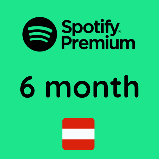 گیفت کارت اسپاتیفای 6 ماهه اتریش - Spotify Gift Card 6M Austria